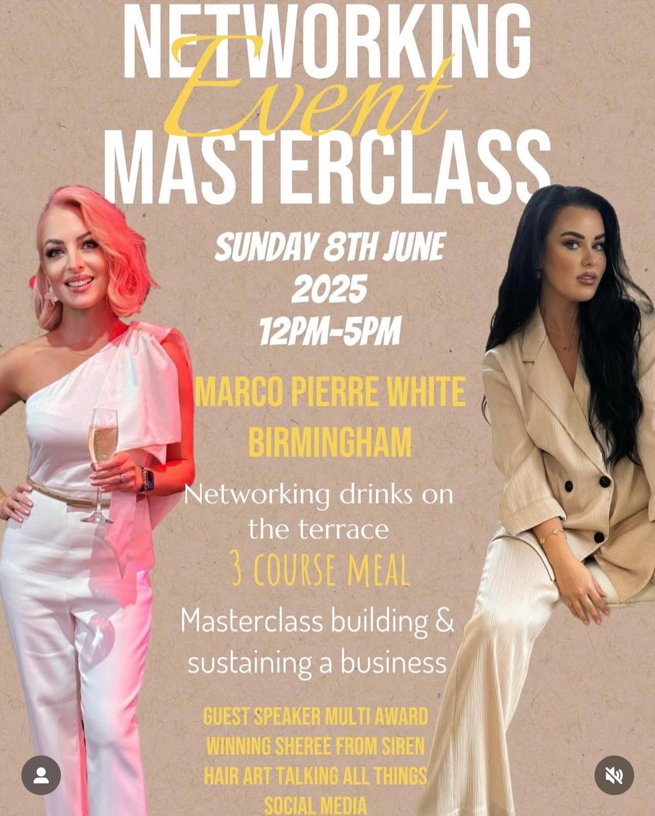 Masterclass Events