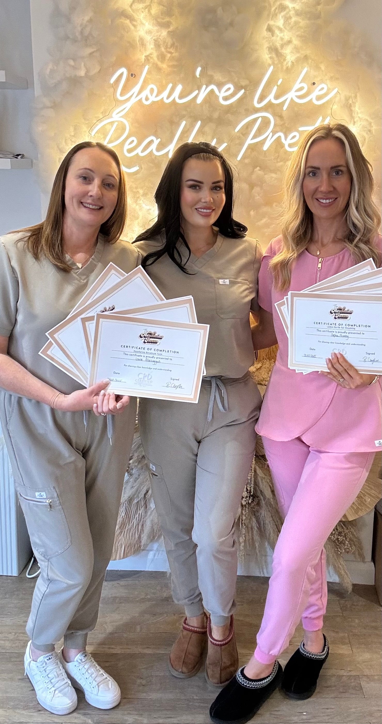 The Aesthetics Room Bromsgrove offer accredited aesthetics training courses in Worcestershire